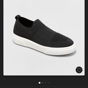 Black Target Sneakers